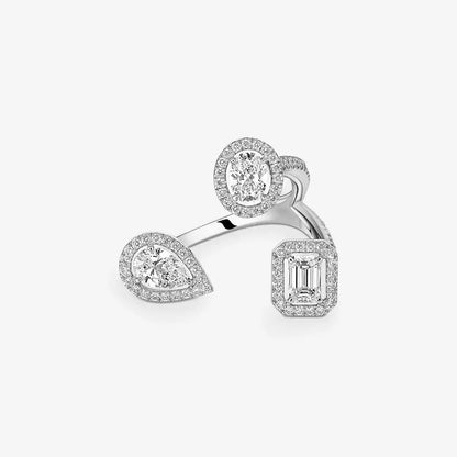 [[⭐Reverie Jewels] Diamond Ring 0,25ct My Twin Trilogy