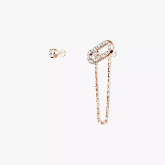 [⭐Reverie Jewels]Move Uno Diamond Earrings