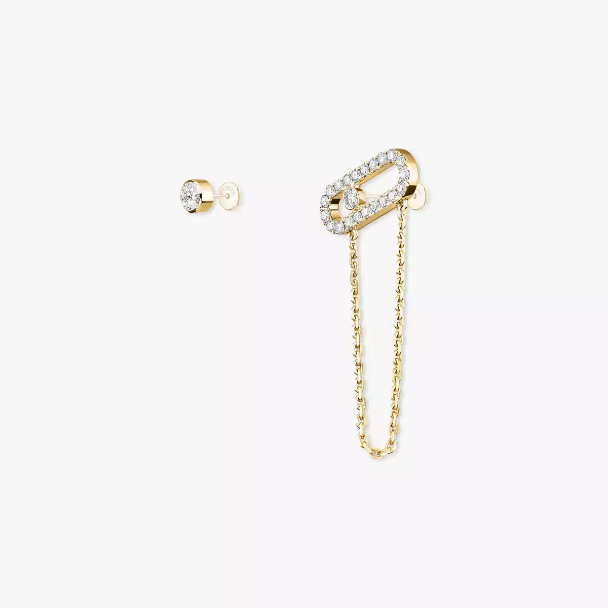 [⭐Reverie Jewels]Move Uno Diamond Earrings