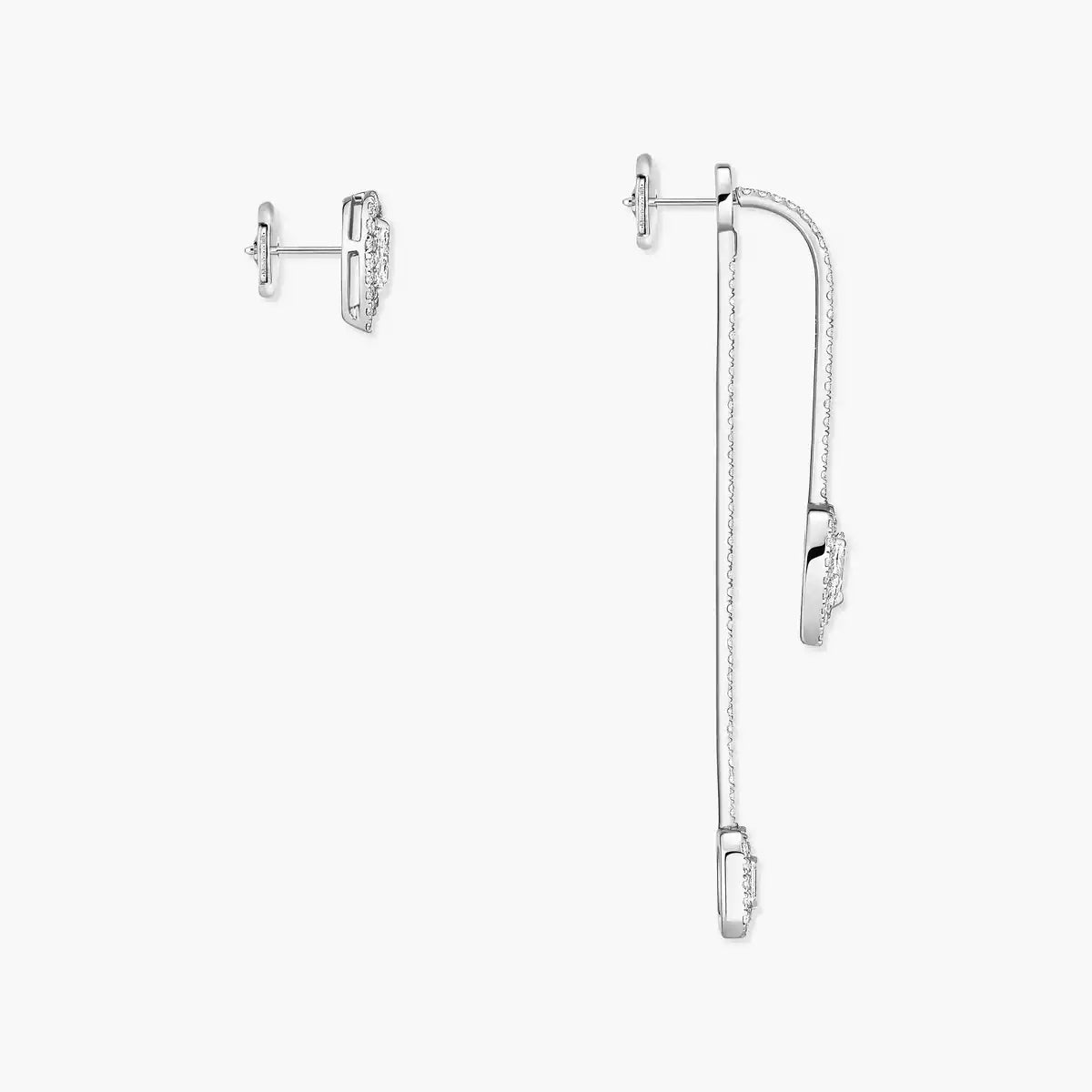 [⭐Reverie Jewels]Diamond Drop Earrings My Twin