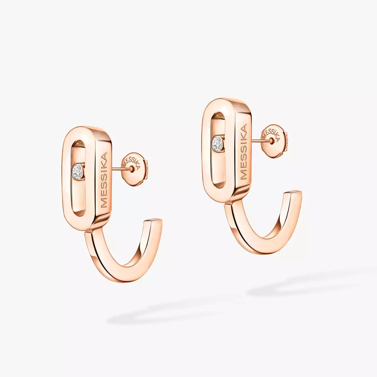 [⭐Reverie Jewels]Diamond Mini Hoop Earrings Move Classique