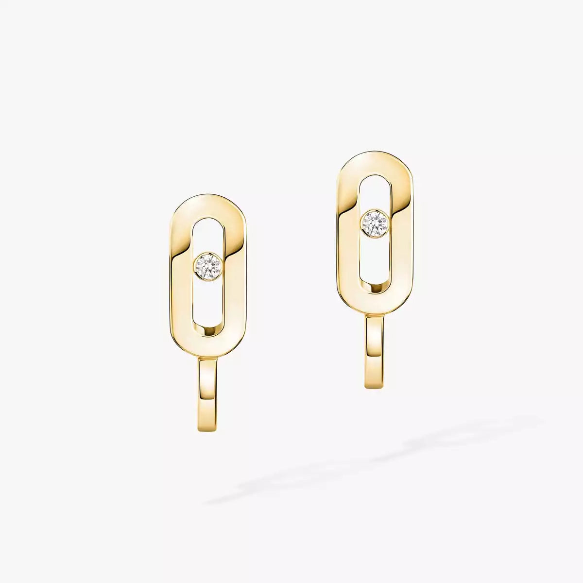 [⭐Reverie Jewels]Diamond Mini Hoop Earrings Move Classique