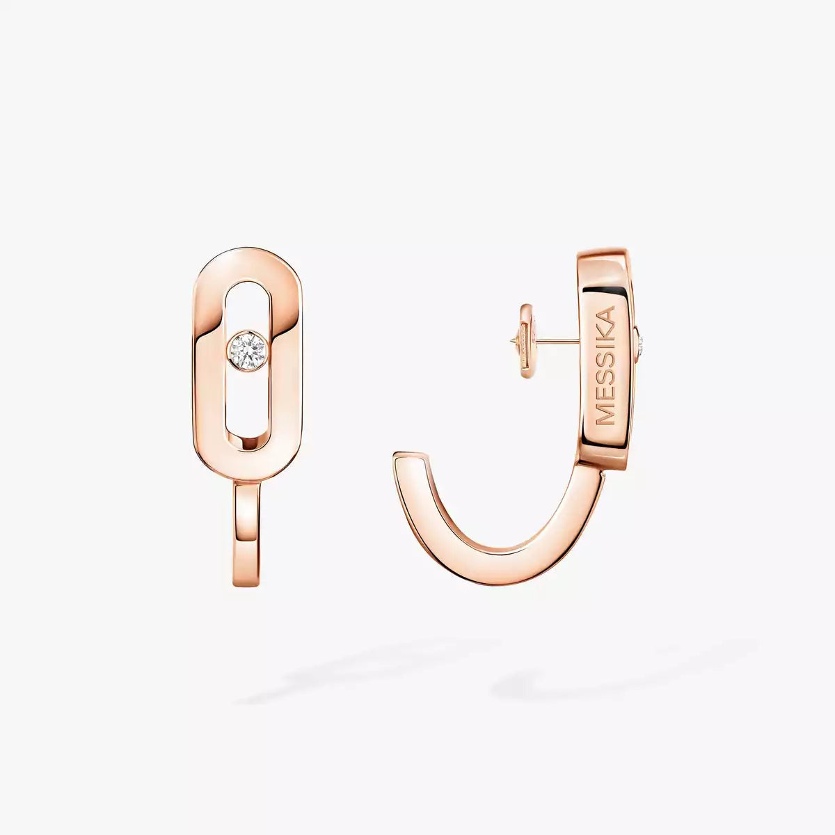 [⭐Reverie Jewels]Diamond Mini Hoop Earrings Move Classique