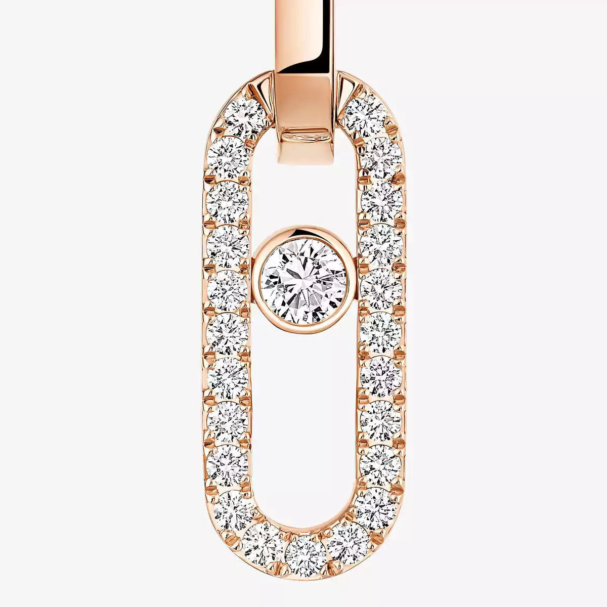 [⭐Reverie Jewels]Move Link Diamond Earrings