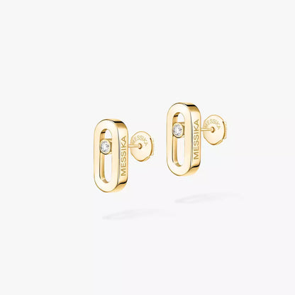[⭐Reverie Jewels]Move Uno Diamond Stud Earrings