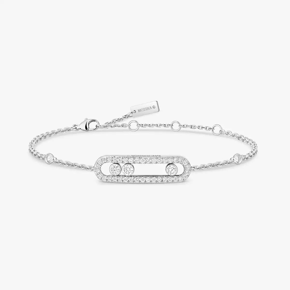 [⭐Reverie Jewels]Pavé Baby Move Diamond Bracelet