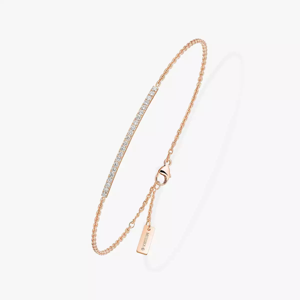 [⭐Reverie Jewels]Diamond Thin Bangle 0.15ct My Twin Toi & Moi