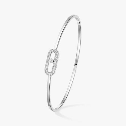 [⭐Reverie Jewels]Move Uno pavé flex bangle medium