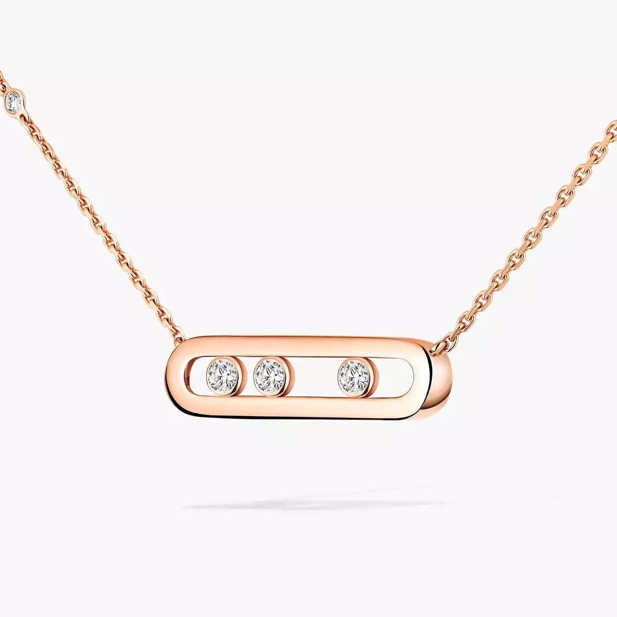 [⭐Reverie Jewels] Baby Move Gold Diamond Necklace