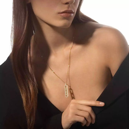 [⭐Reverie Jewels]Diamond Necklace Move 10Th