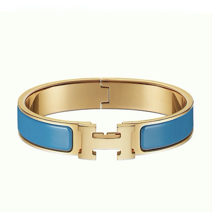 [⭐Reverie Jewels]H BRACELET TURQUOISE 12MM