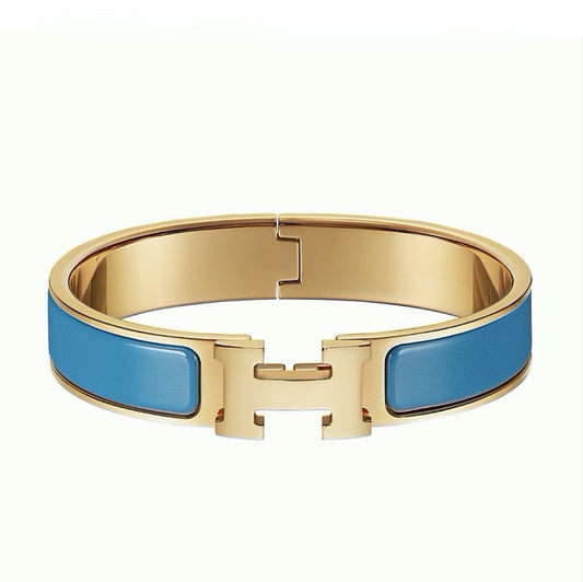 [⭐Reverie Jewels]H BRACELET TURQUOISE 12MM