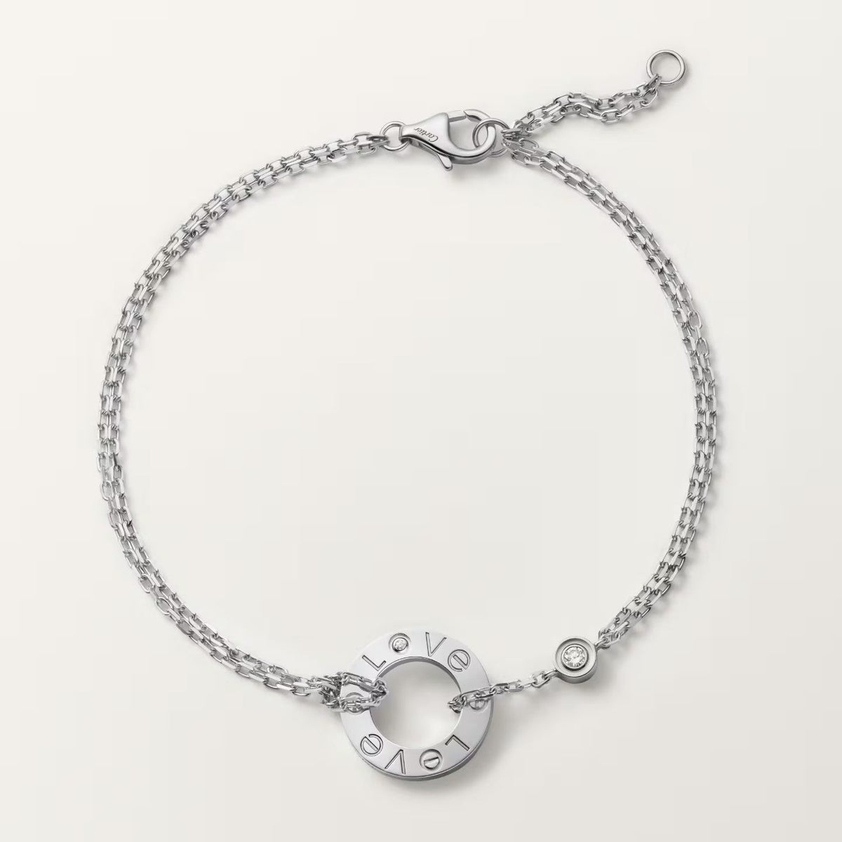 [⭐Reverie Jewels]LOVE BRACELET 2 DIAMOND