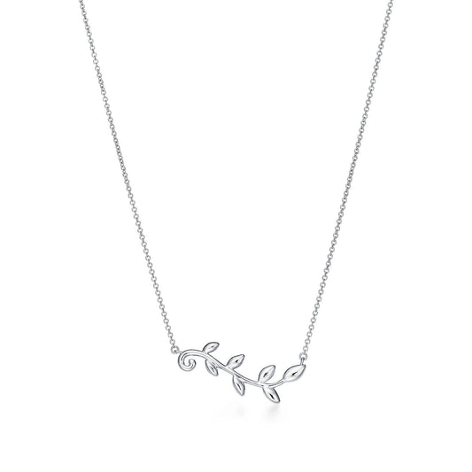[Reverie Jewels]PALOMA PICASSO STERLING SILVER OLIVE BRANCH NECKLACE