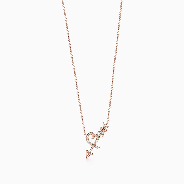 [Reverie Jewels]COLGANTE HEART & ARROW NECKLACE