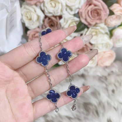 [⭐Reverie Jewels]CLOVER 5 MOTIF PIETERSITE BRACELET COLLECTION