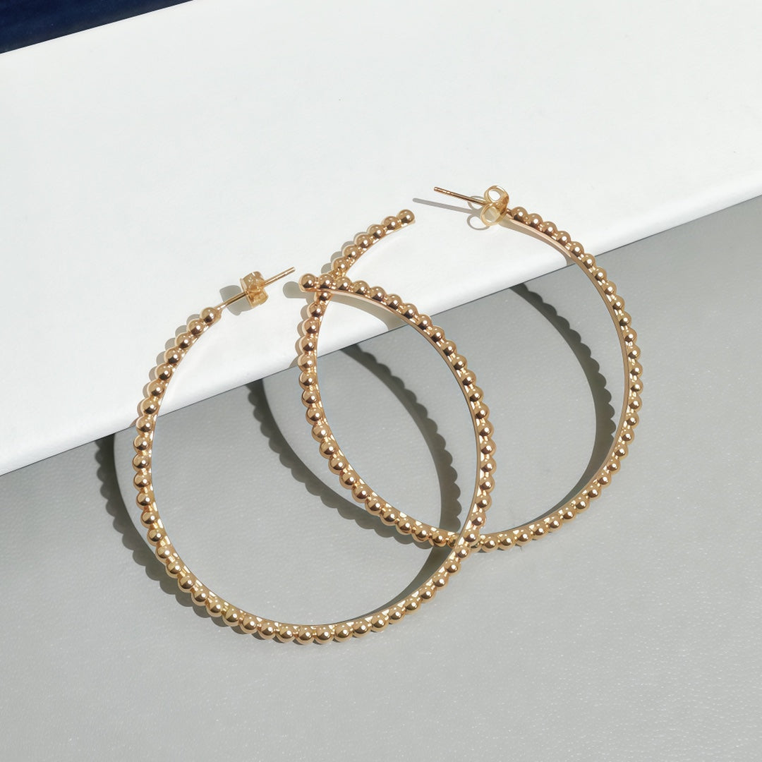 [⭐Reverie Jewels] SMOOTH BEAD STUD EARRINGS