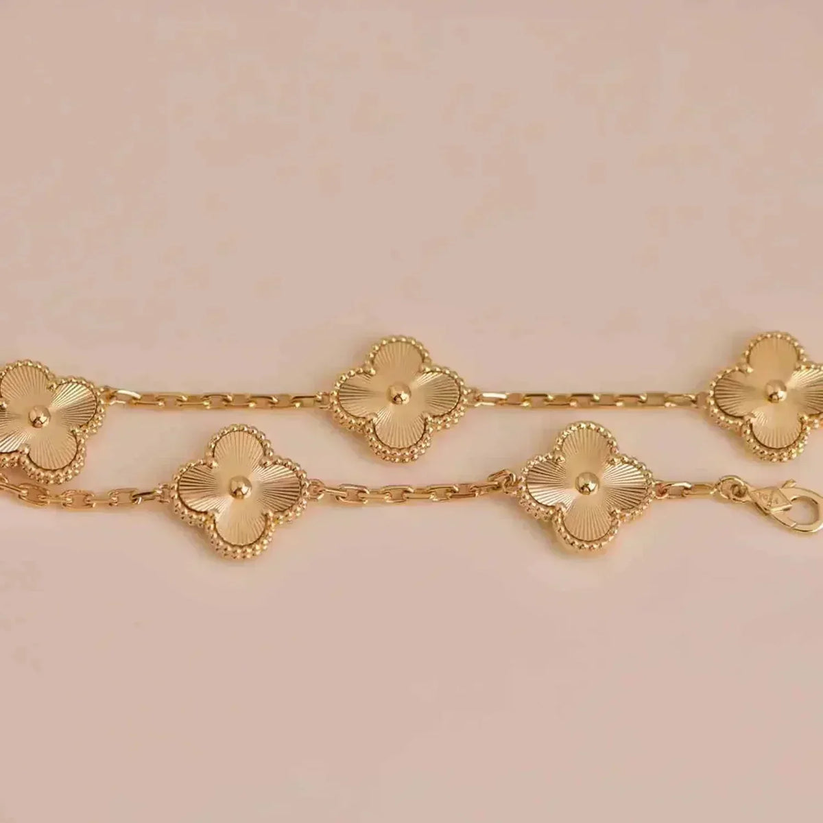 [⭐Reverie Jewels] CLOVER 5 MOTIF LASER BRACELET COLLECTION