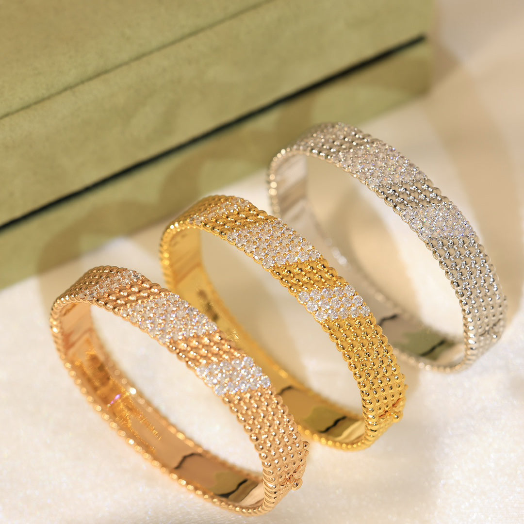 [⭐Reverie Jewels]  FIVE-ROW DIAMOND BRACELET