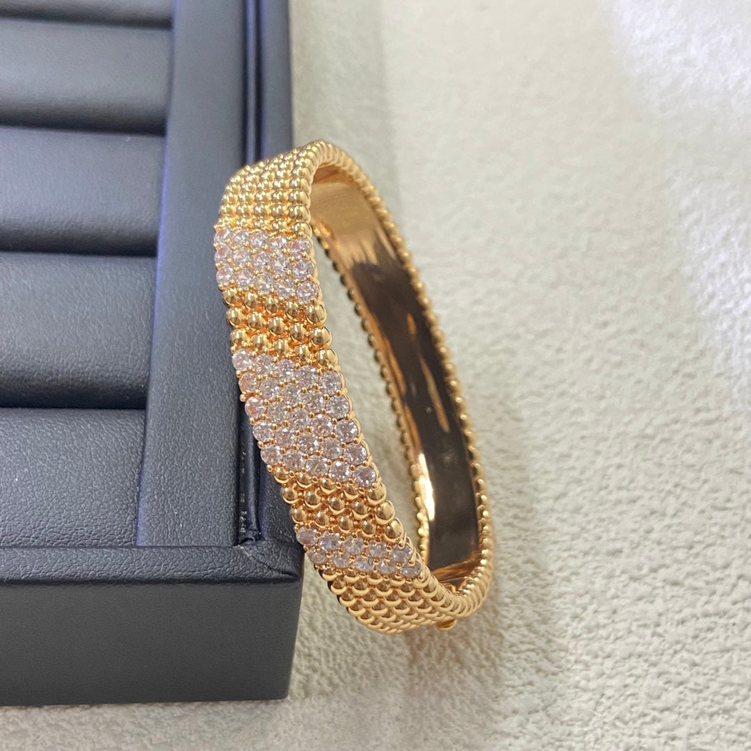 [⭐Reverie Jewels]  FIVE-ROW DIAMOND BRACELET