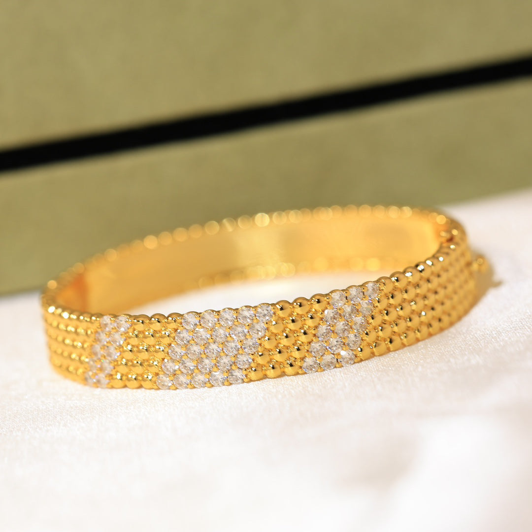 [⭐Reverie Jewels]  FIVE-ROW DIAMOND BRACELET