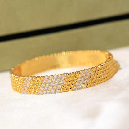 [⭐Reverie Jewels]  FIVE-ROW DIAMOND BRACELET