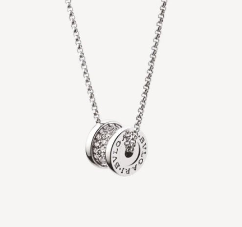 [⭐Reverie Jewels]ZERO 1 SILVER DIAMOND NECKLACE
