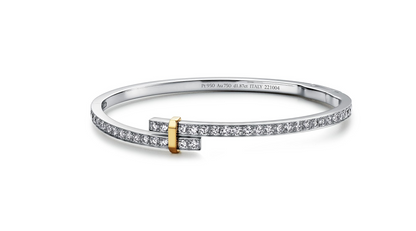 [Reverie Jewels]EDGE DIAMOND GOLD SILVER BRACELET