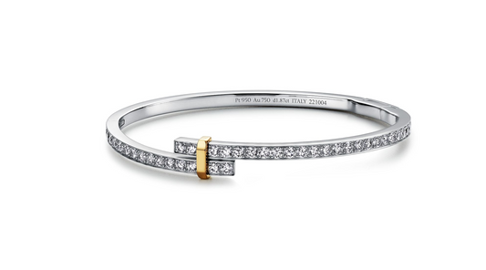 [Reverie Jewels]EDGE DIAMOND GOLD SILVER BRACELET