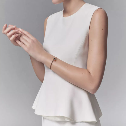 [Reverie Jewels]CITY HARDWEAR BALL BYPASS BRACELET