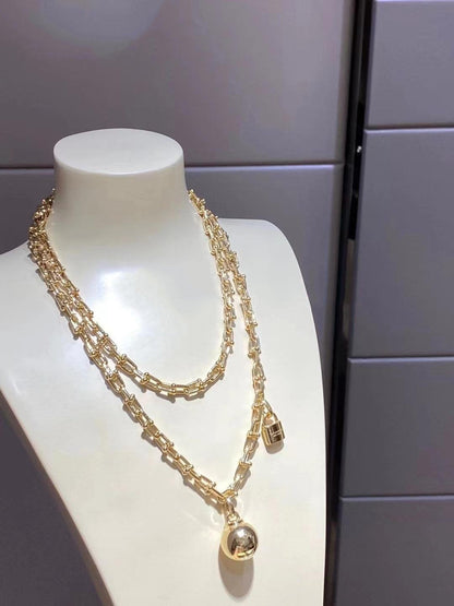 [Reverie Jewels]HARDWEAR WRAP NECKLACE