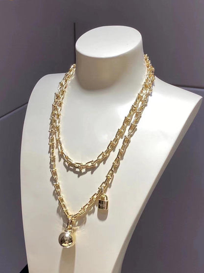 [Reverie Jewels]HARDWEAR WRAP NECKLACE