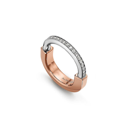 [Reverie Jewels]LOCK DIAMOND RING