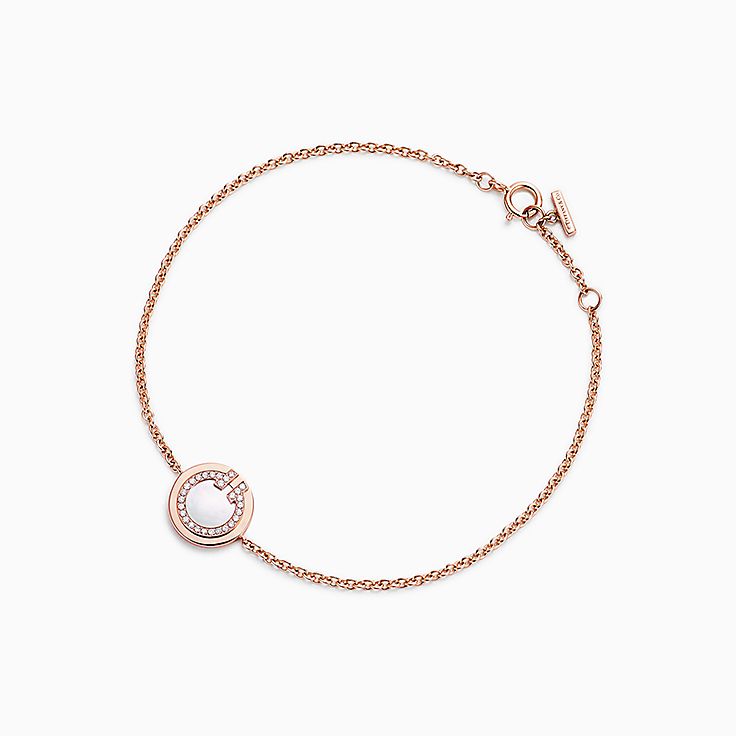[Reverie Jewels]DIAMOND CIRCLE PINK GOLD BRACELET