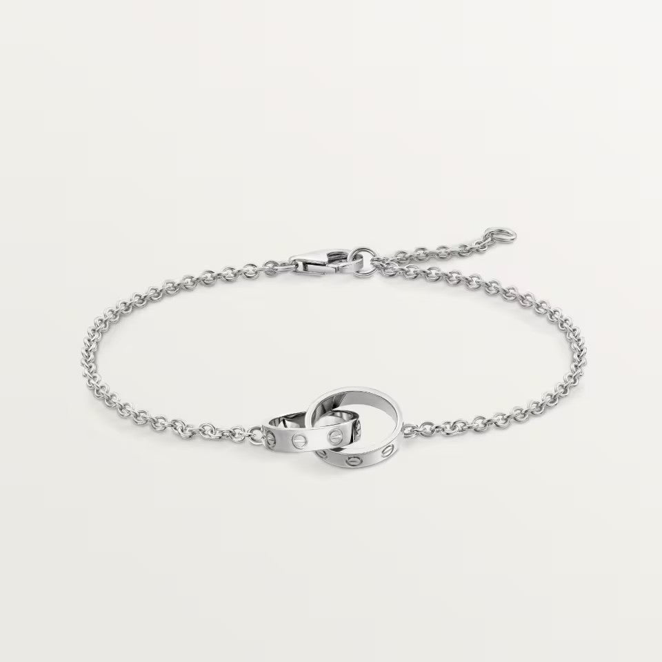 [⭐Reverie Jewels]LOVE BRACELET DOUBLE RING