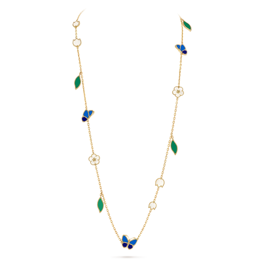 [⭐Reverie Jewels] 26 NEW CLOVER 15 MOTIFS LUCKY NECKLACE