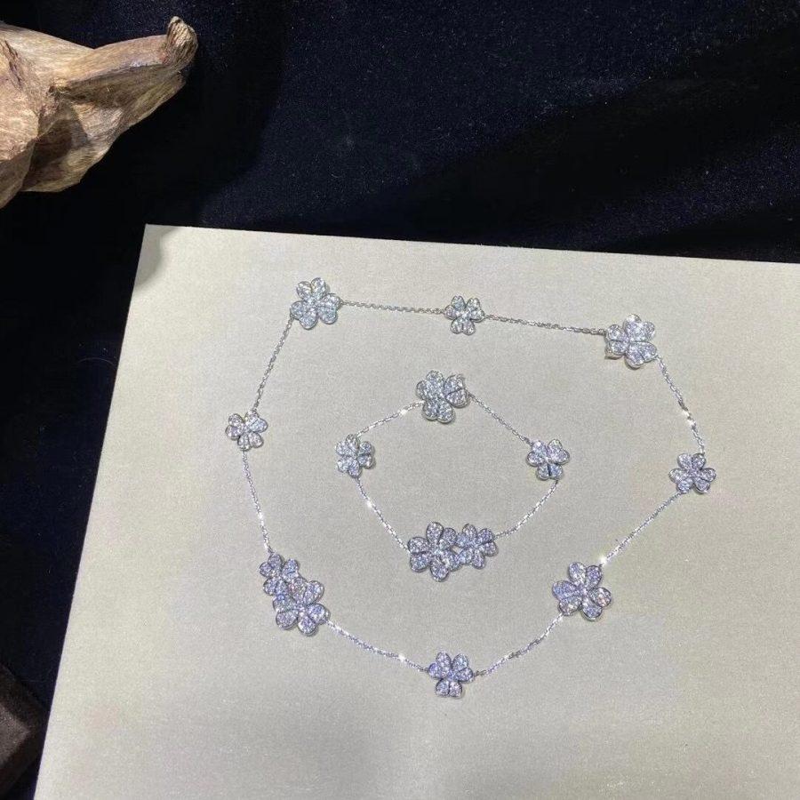 [⭐Reverie Jewels]FRIVOLE SILVER 5 FLOWERS BRACELET