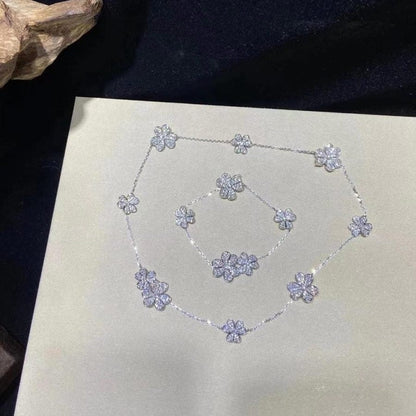 [⭐Reverie Jewels]FRIVOLE SILVER 5 FLOWERS BRACELET