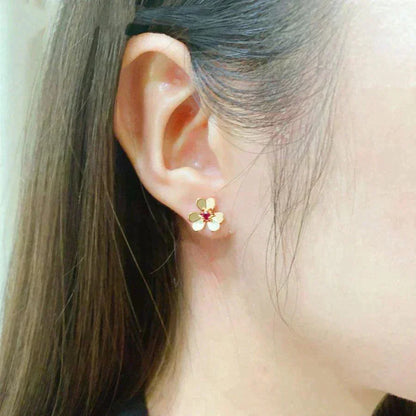 [⭐Reverie Jewels]FRIVOLE  FLOWER PINK EARRINGS