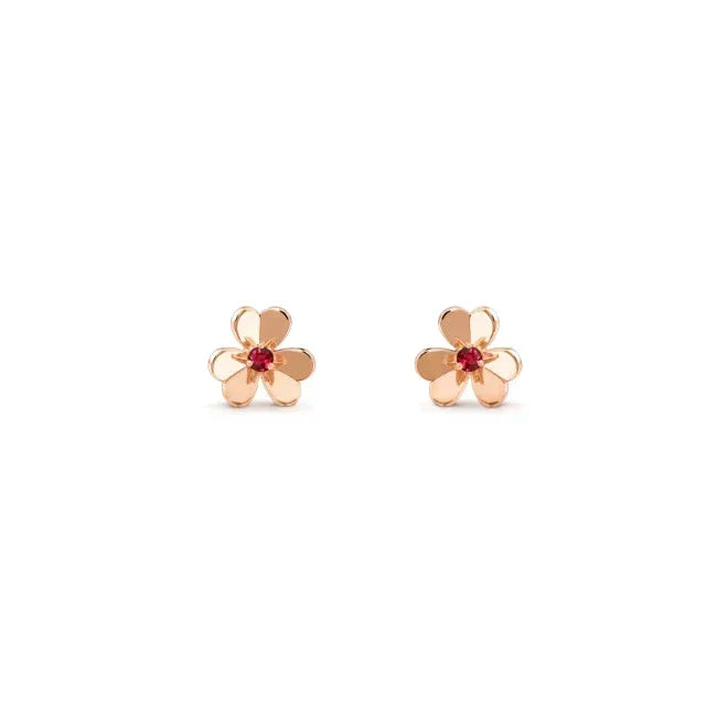 [⭐Reverie Jewels]FRIVOLE  FLOWER PINK EARRINGS