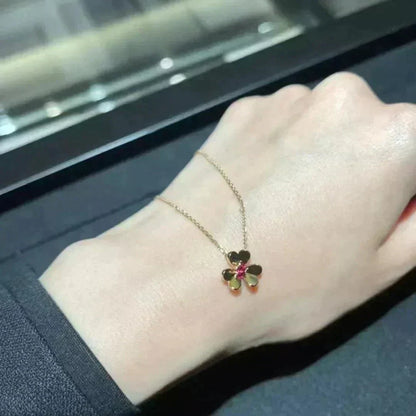 [⭐Reverie Jewels]FRIVOLE GOLD FLOWER NECKLACE