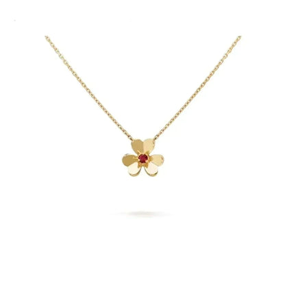 [⭐Reverie Jewels]FRIVOLE GOLD FLOWER NECKLACE