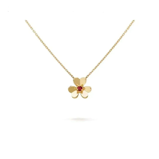[⭐Reverie Jewels]FRIVOLE GOLD FLOWER NECKLACE