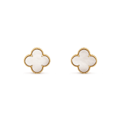 [⭐Reverie Jewels]CLOVER MINI GOLD EARRINGS