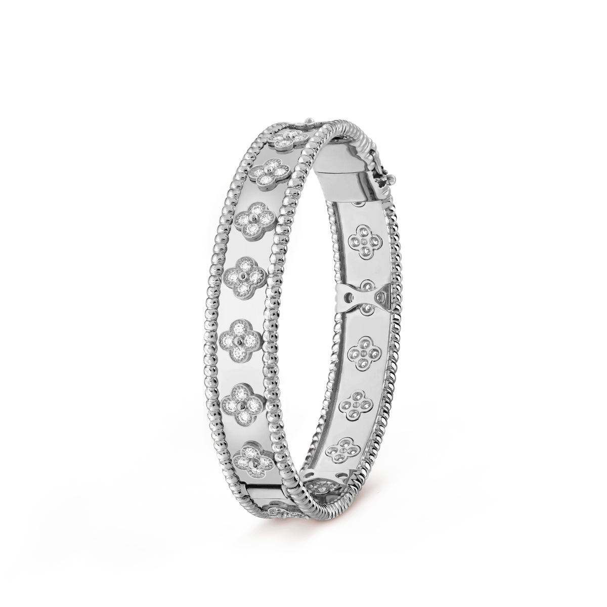 [⭐Reverie Jewels]CLOVER BRACELET 8MM DIAMONDS