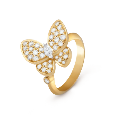 [⭐Reverie Jewels]BUTTERFLY DIAMOND RING