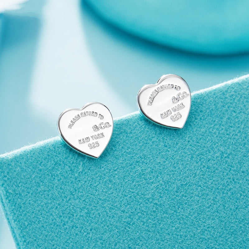 [Reverie Jewels]RETURN TO TIF LOVE SILVER EARRINGS