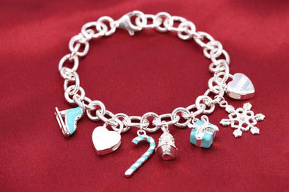 [Reverie Jewels]CHRISTMAS SILVER BRACELET