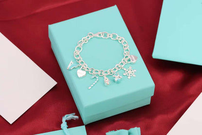 [Reverie Jewels]CHRISTMAS SILVER BRACELET