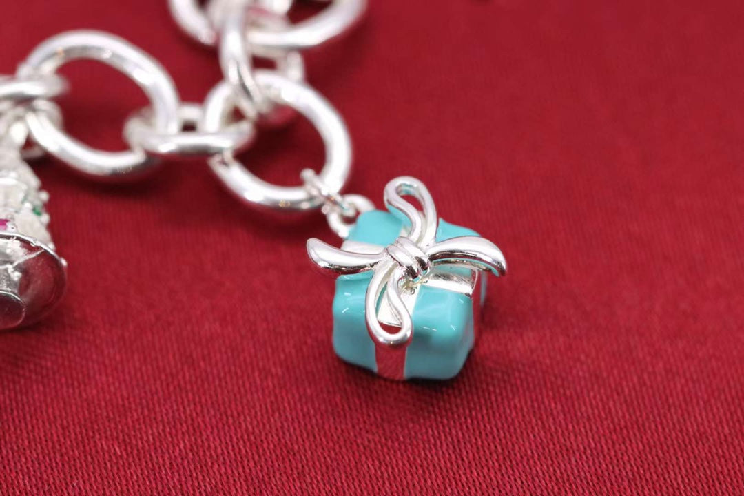 [Reverie Jewels]CHRISTMAS SILVER BRACELET